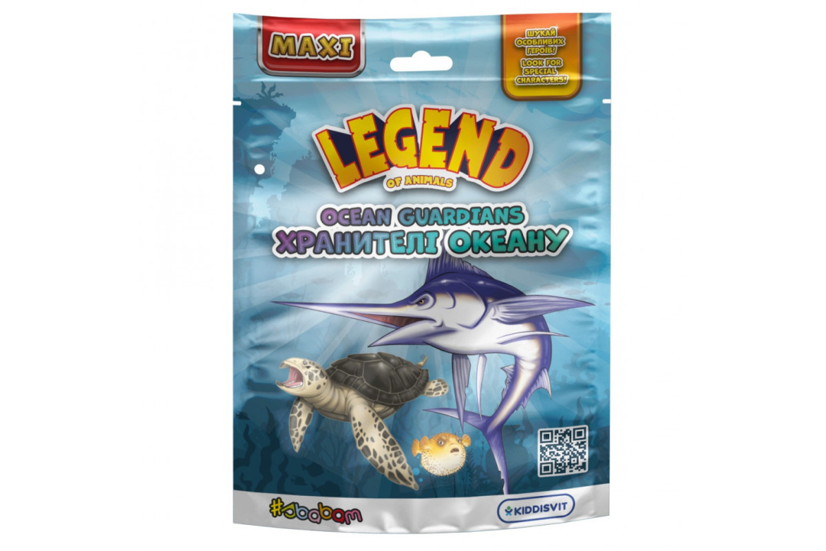 Стретч-игрушка "Макси - Хранители океана" #sbabam 106/CN24 серии "Legend of animals"