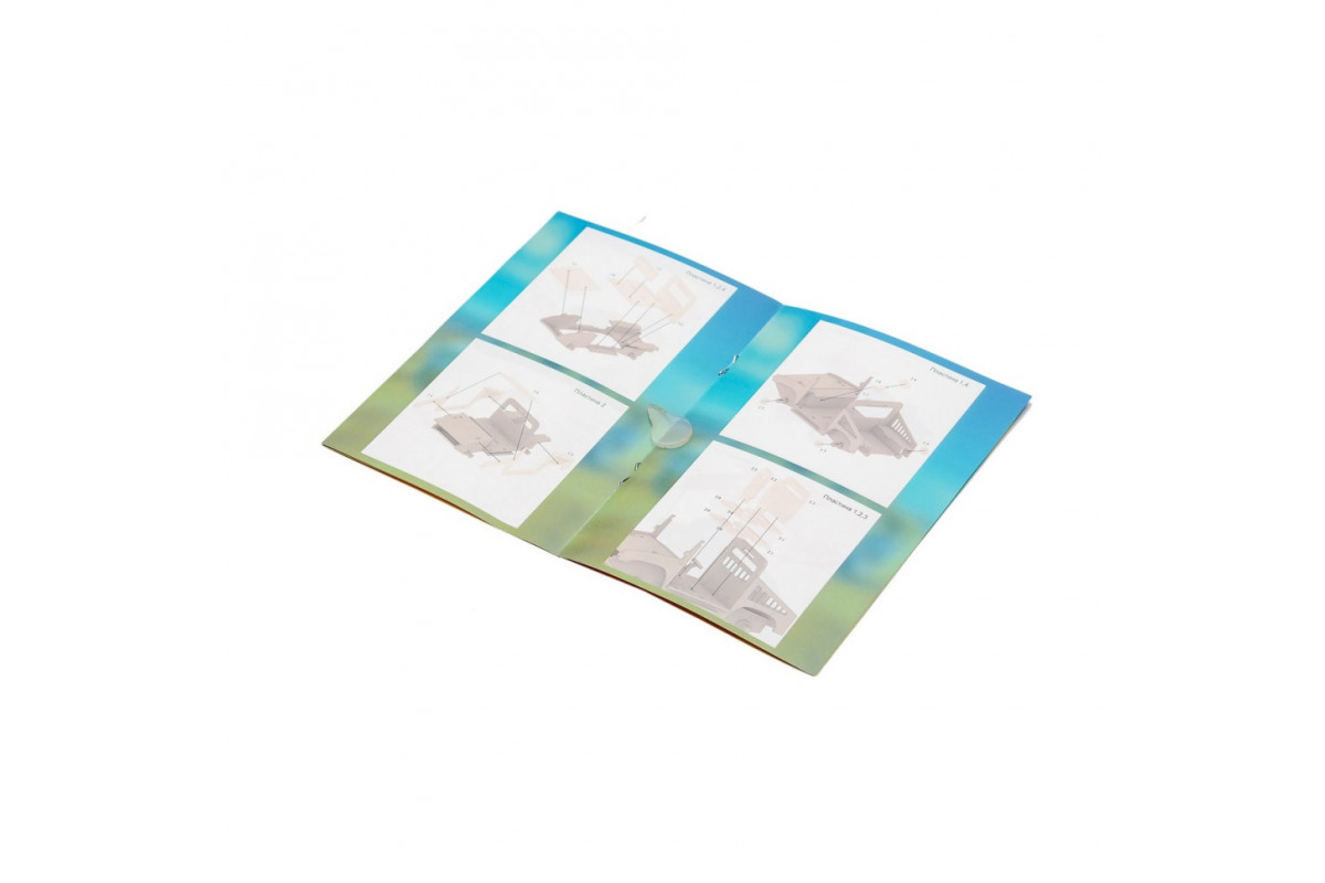 Дерев'яний 3D конструктор "Humvee" Puz-00927, 100 деталей