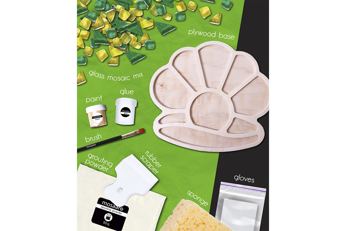 Детский набор для творчества хрустальная мозаика "Ракушка" MA2003