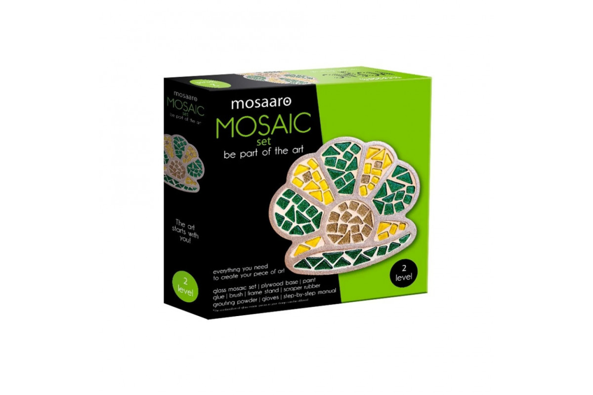 Детский набор для творчества хрустальная мозаика "Ракушка" MA2003