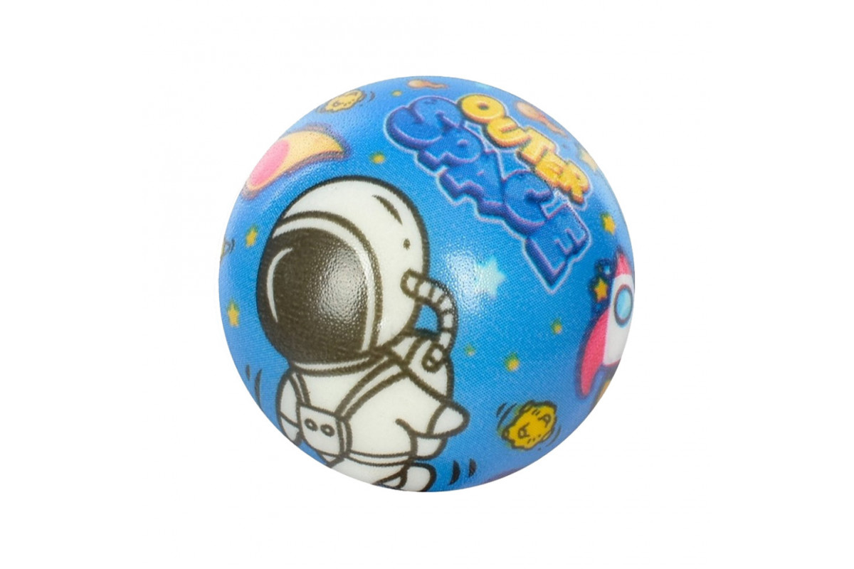 Мяч детский "Космос" MS 4211(Blue) размер 6,3 см, фомовый