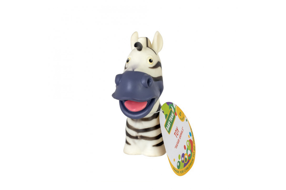 Дитяча іграшка для купання "Бризкаючі тварини сафарі зебра" 8752_зебра