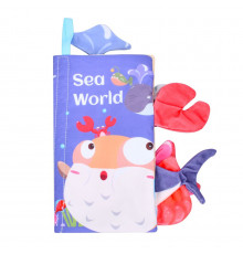 Развивающая книжка-шуршалка 668-230(Sea world) английские слова