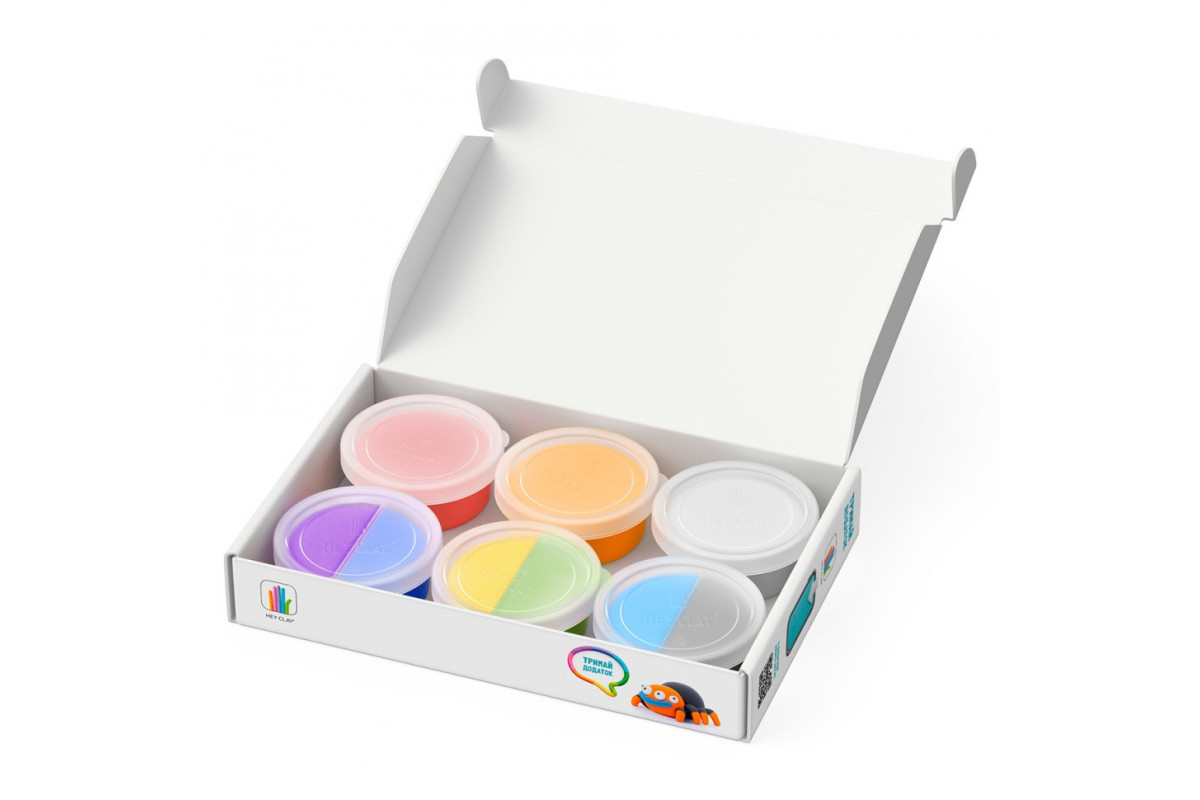 Набір самозатвердіючого пластиліну Екзотичні тварини Тарантул, черепаха, жаба ЛІПАКА 60050-UA01