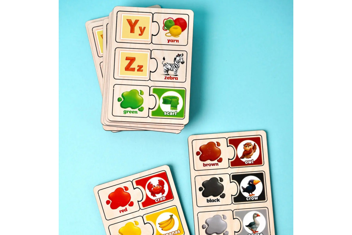 Развивающая детская игра "Английский алфавит" (ПСД253) PSD253 ENG