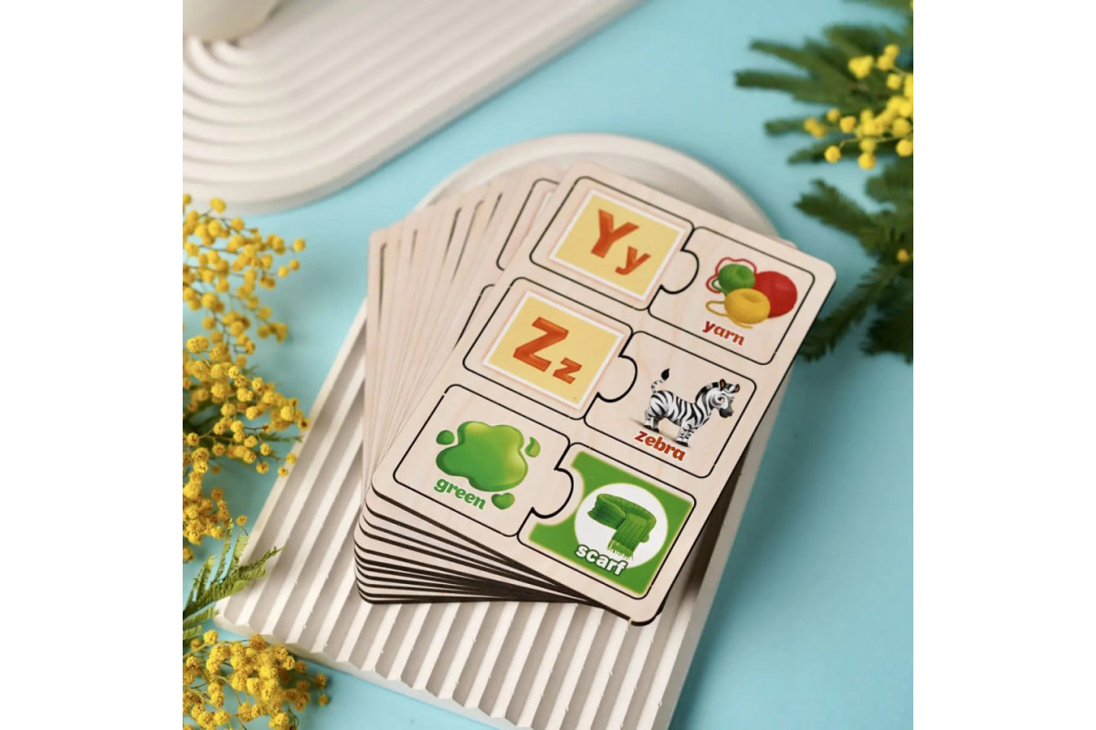 Развивающая детская игра "Английский алфавит" (ПСД253) PSD253 ENG