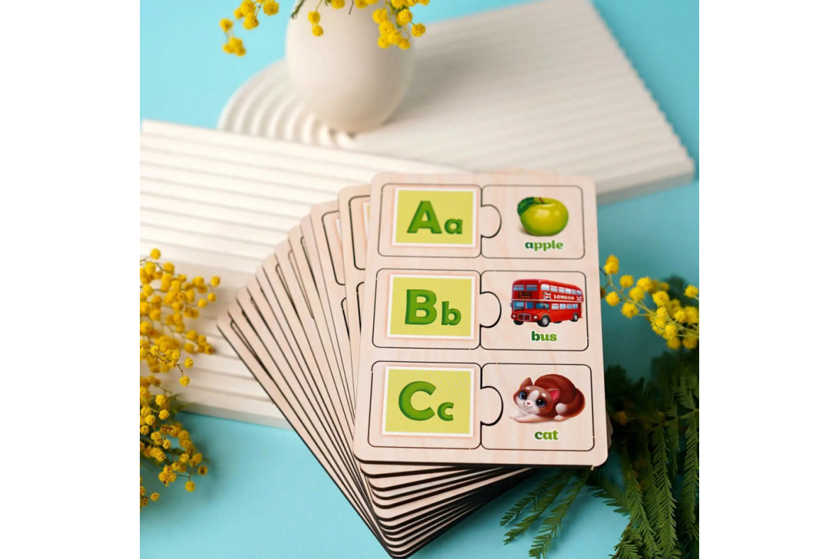 Развивающая детская игра "Английский алфавит" (ПСД253) PSD253 ENG