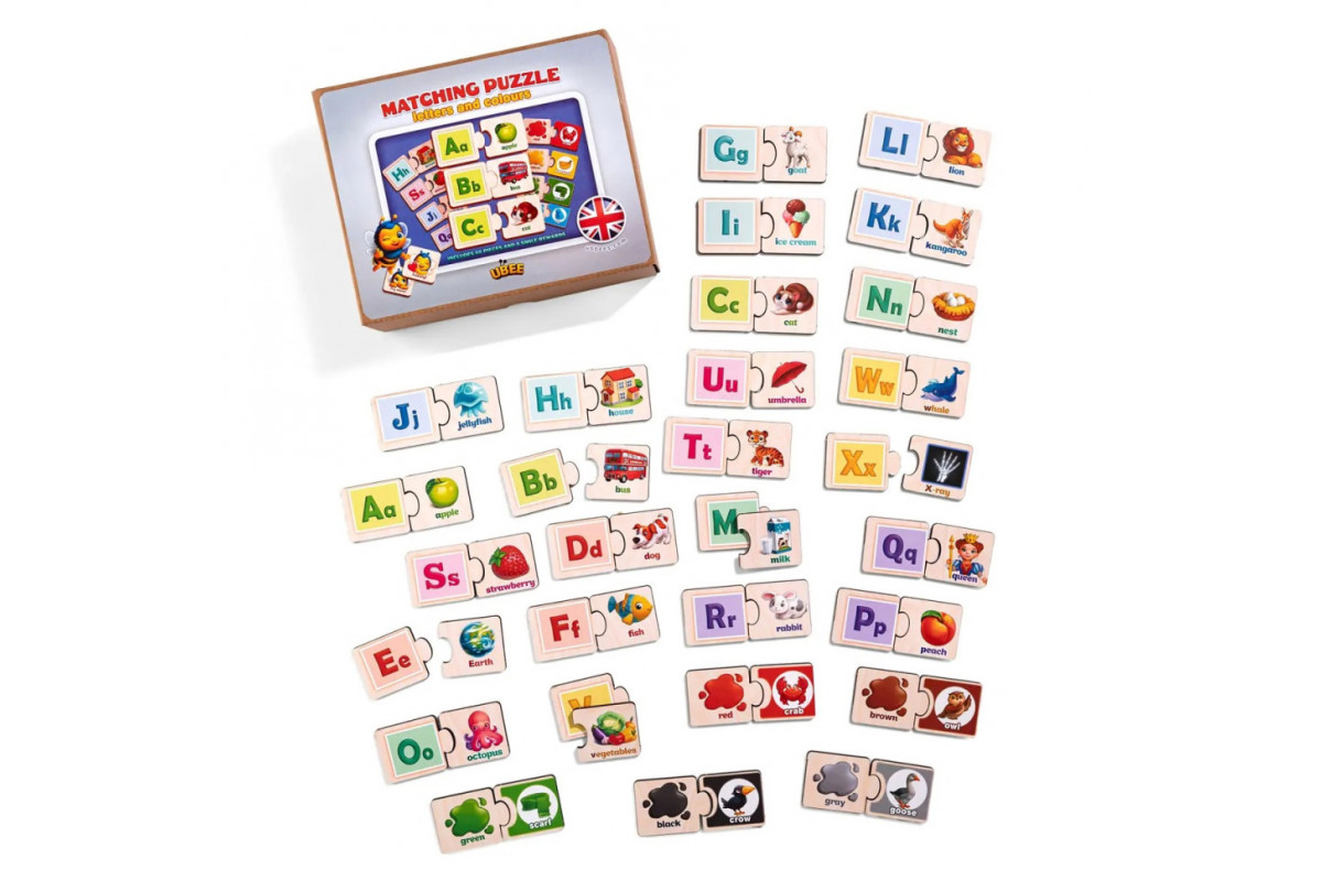 Развивающая детская игра "Английский алфавит" (ПСД253) PSD253 ENG