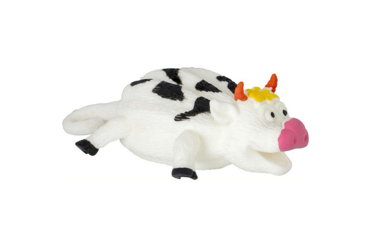 Дитяча надувна іграшка антистрес Тварини "Корова" CKS-10234C_1
