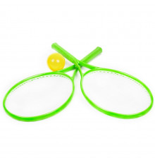 Игровой набор "Теннис" ТехноК 2957TXK 2 ракетки+мячик Зеленый