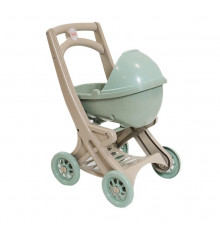 Коляска для кукол с люлькой 0121/01eco бирюзовый