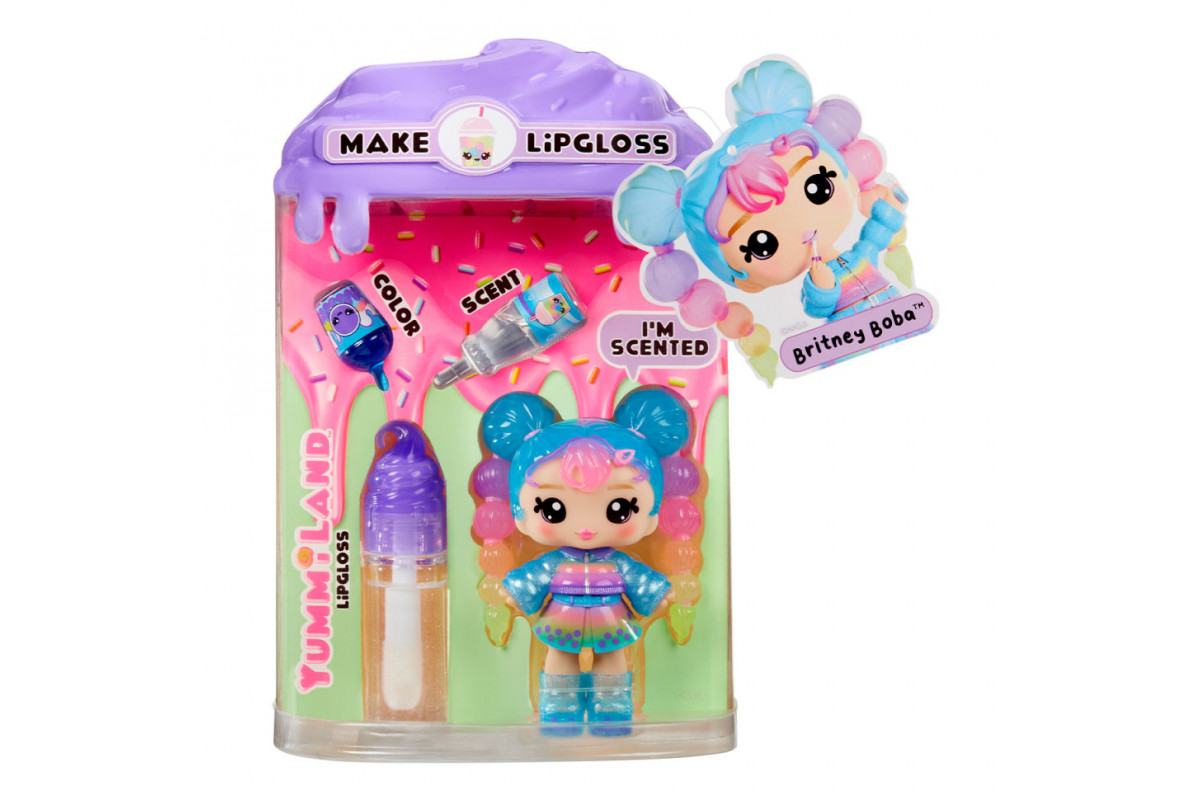 Ігровий набір з лялькою та блиском для губ Брітні Боба Yummiland 525455