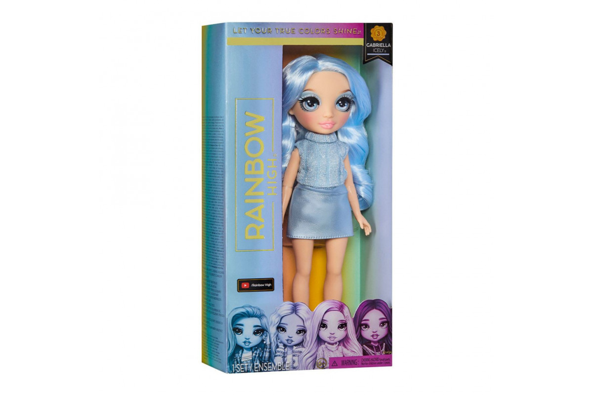 Дитяча ігрова лялька Крижинка Rainbow High 987932 серії "ОРР" з артикуляцією