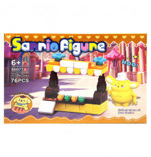 Детский игровой конструктор "PomPomPurin" 86077-2, 76 деталей