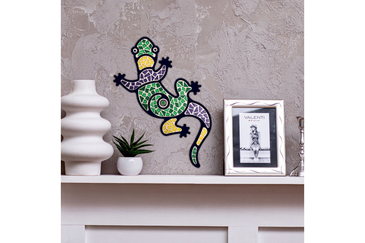 Детский набор для творчества хрустальная мозаика "Ящерица" MA3001