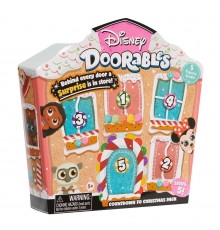 Ігровий набір "Великий святковий будиночок" Disney Doorables 44637, 5 фігурок