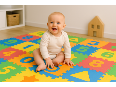 Развивающие коврики и пазлы для ребенка – как выбрать и из чего