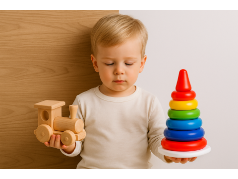 Детские игрушки из дерева vs пластика: что лучше?