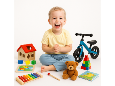 Топ-10 идей подарков ребёнку на 3 года