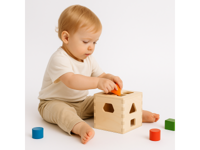 Чем полезен сортер для ребёнка: как выбрать и играть